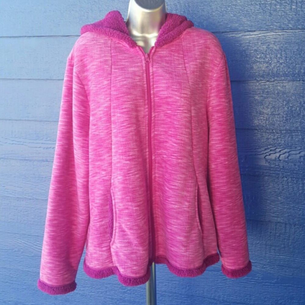NWOT Faded glory faux fur shearling jacket